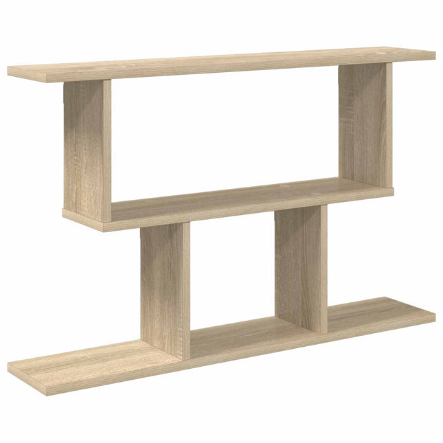 Væghylde Sonoma-eg 80 x 15 x 50,5 cm Konstrueret træ