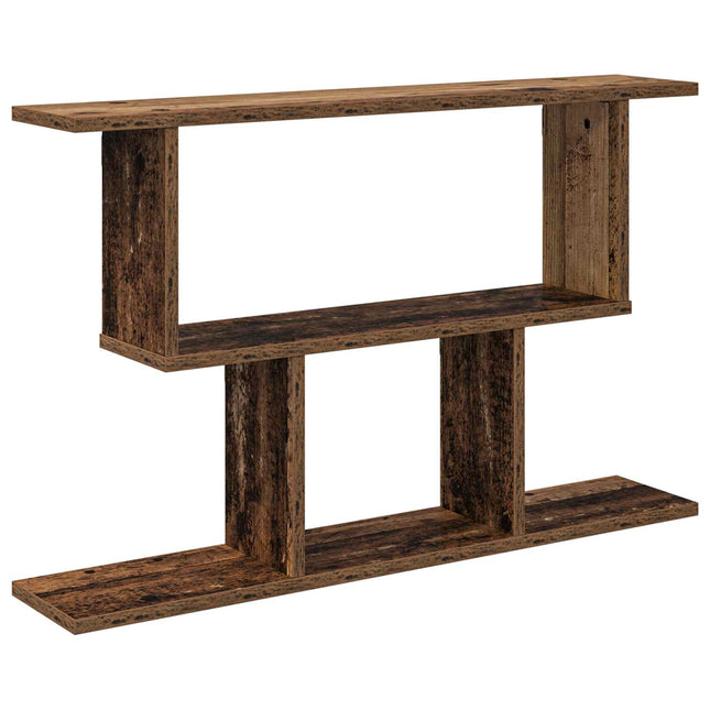 Væghylde Gammelt træ 80 x 15 x 50,5 cm Konstrueret træ