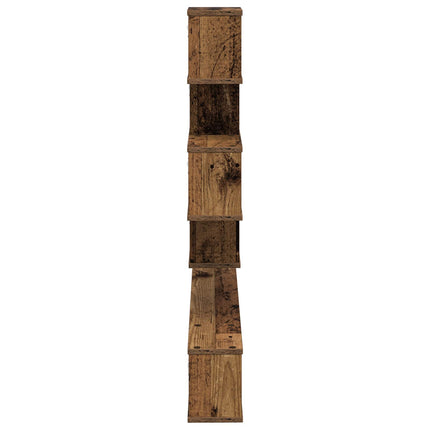 Væghængt TV-hylde Gammelt træ 200 x 15 x 94 cm Konstrueret træ