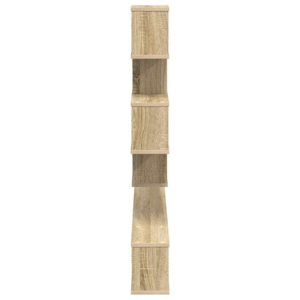 Væghængt TV-hylde Sonoma-eg 160 x 15 x 94 cm Konstrueret træ