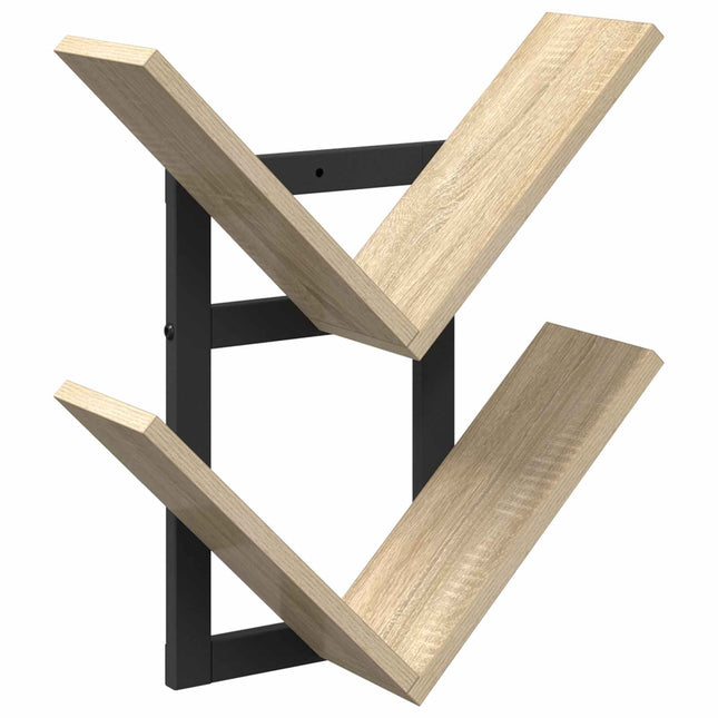 Væghængt Flydende Hylde Sonoma-eg 43 x 15 x 47 cm