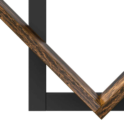 Væghængt Flydende Hylde Røget eg 43 x 15 x 47 cm