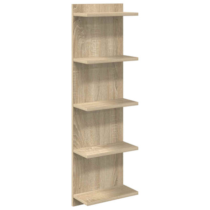 Væghylde Sonoma-eg 30 x 15 x 100 cm Konstrueret træ