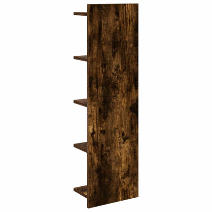 Væghylde Røget eg 30 x 15 x 100 cm Konstrueret træ