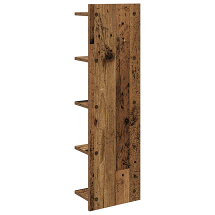 Væghylde Gammelt træ 30 x 15 x 100 cm Konstrueret træ