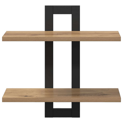 Svævehylder Artisan-eg 40 x 15 x 40 cm Konstrueret træ