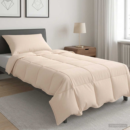 Dynebetræk Sæt 2 stk. Sommer 100% Naturlig Kapok Beige