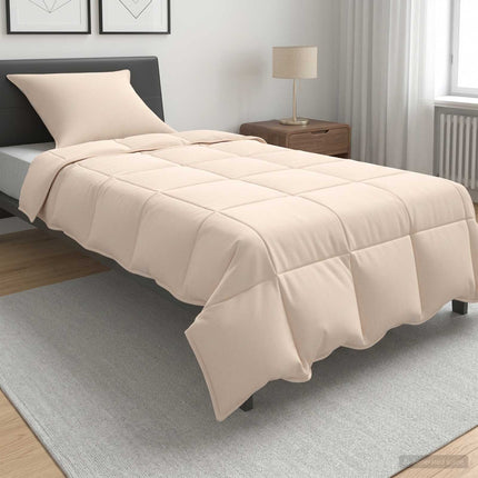 Dynebetræk Sæt 2 stk. Sommer 100% Naturlig Kapok Beige
