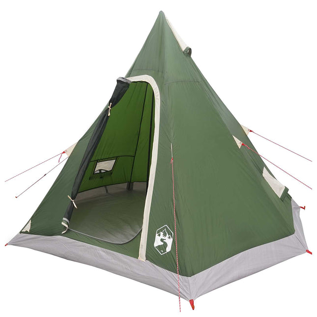 Tipi Tent Water-Resistant 3-personers Grøn