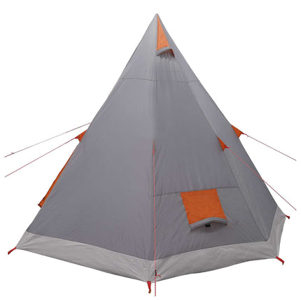 3 personer Grå og orange 185T Polyester med PU Coating