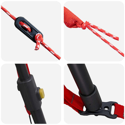 3 personer 3-personers Grøn 185T Polyester med PU Coating