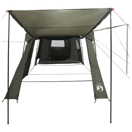3 personer 3-personers Army Grøn 185T Polyester med PU Coating
