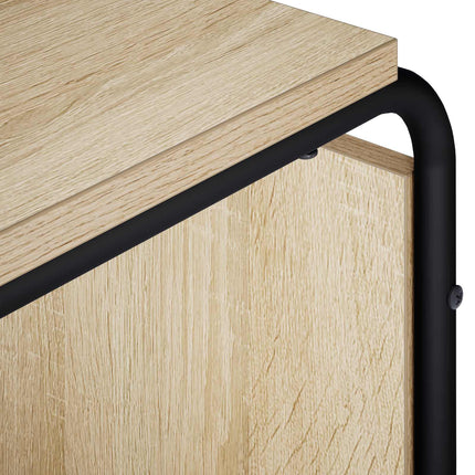 TV-bord 140 x 36 x 45 cm Sonoma-eg Konstrueret træ