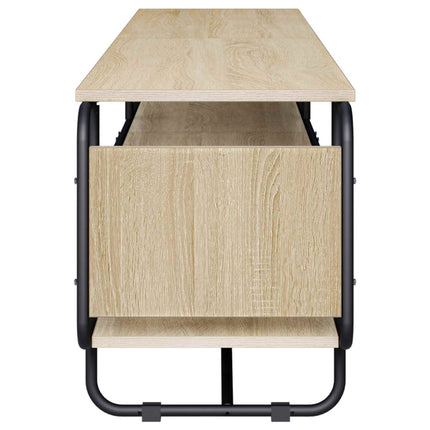 TV-bord 180 x 36 x 45 cm Sonoma-eg Konstrueret træ