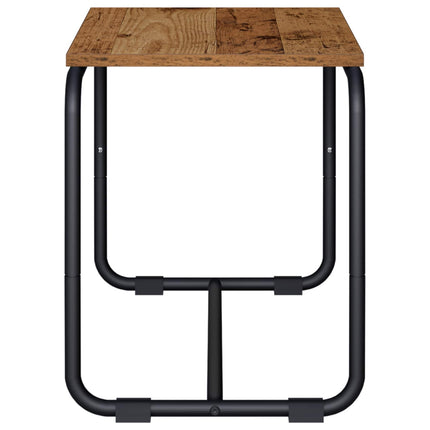 TV-bord 60 x 35,5 x 42 cm Egetræ Konstrueret træ