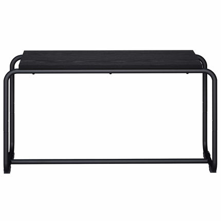 TV-bord 80 x 35,5 x 42 cm Sort eg Konstrueret træ