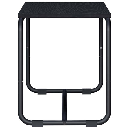 TV-bord 80 x 35,5 x 42 cm Sort eg Konstrueret træ