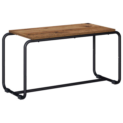 TV-bord 80 x 35,5 x 42 cm Egetræ Konstrueret træ