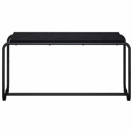 TV-bord 98 x 35,5 x 42 cm Sort eg Konstrueret træ