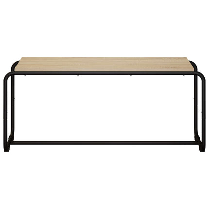 TV-bord 98 x 35,5 x 42 cm Sonoma-eg Konstrueret træ