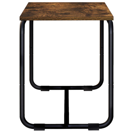 TV-bord 98 x 35,5 x 42 cm Røget eg Konstrueret træ