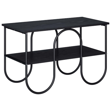 TV-bord 80 x 40 x 50 cm Sort eg Konstrueret træ