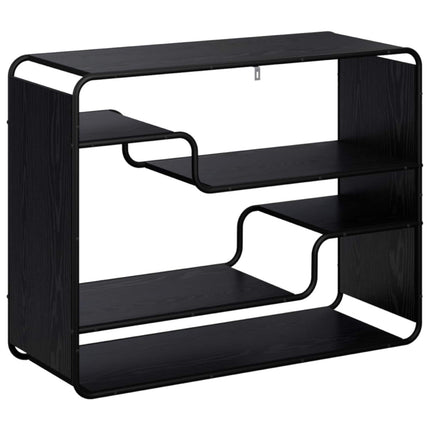 Skænk Sort eg 98 x 37.5 x 75.5 cm Konstrueret træ