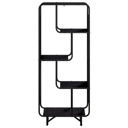 Highboard Sort eg 60 x 37.5 x 144 cm Konstrueret træ