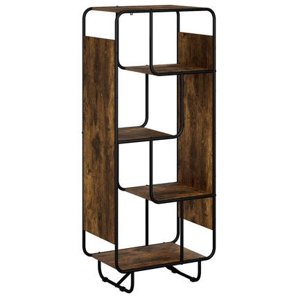 Highboard Røget eg 60 x 37.5 x 144 cm Konstrueret træ