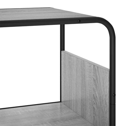 Highboard Grå Sonoma 80 x 37,5 x 144 cm Konstrueret træ