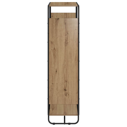 Highboard Artisan-eg 93.5 x 37.5 x 144 cm Konstrueret træ