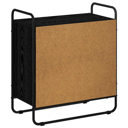 skænk Sort eg 68 x 35 x 75 cm Konstrueret træ