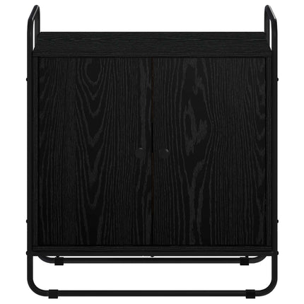 skænk Sort eg 68 x 35 x 75 cm Konstrueret træ