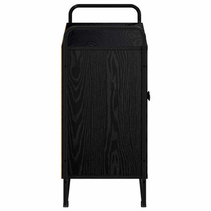 skænk Sort eg 68 x 35 x 75 cm Konstrueret træ