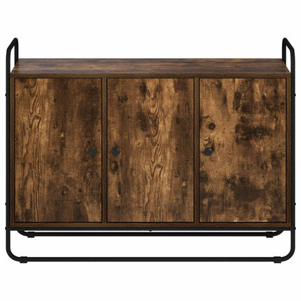 skænk Røget eg 102 x 35 x 75 cm Konstrueret træ
