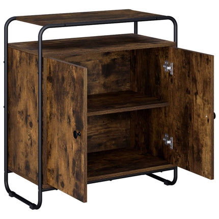 Skænk Røget eg 68 x 35 x 75 cm Konstrueret træ