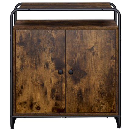 Skænk Røget eg 68 x 35 x 75 cm Konstrueret træ