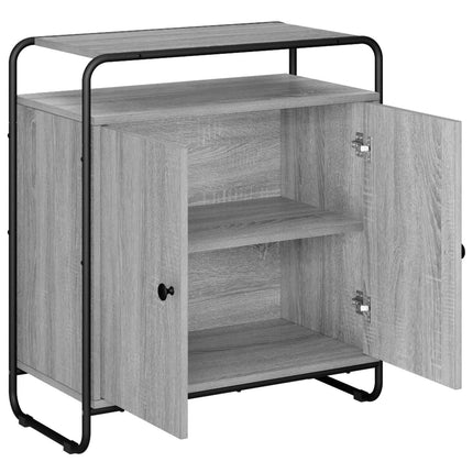Skænk Grå Sonoma 68 x 35 x 75 cm Konstrueret træ