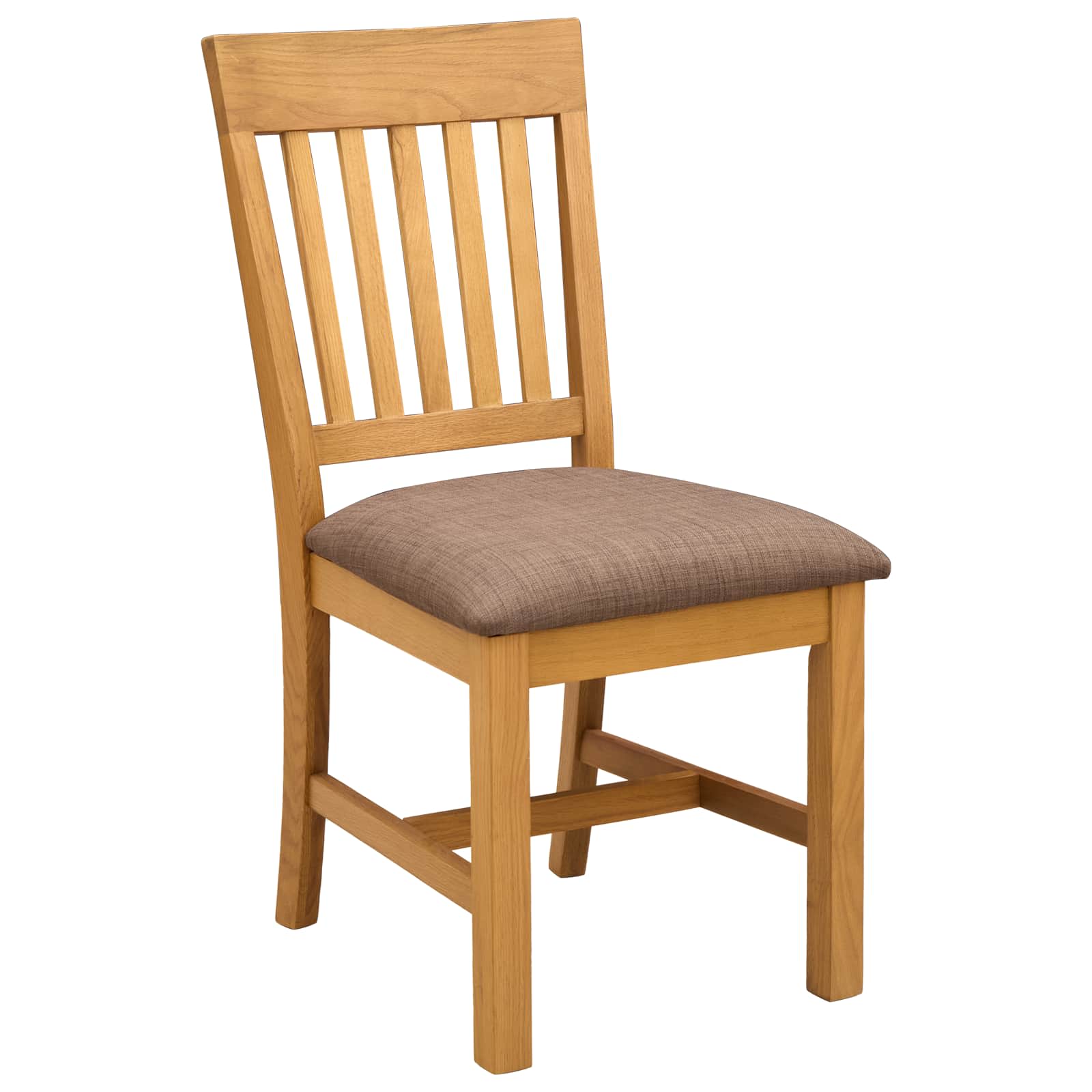 Spisestuestol 2 pcs Massivt Eg Træ Grå 45 x 59 x 92 cm