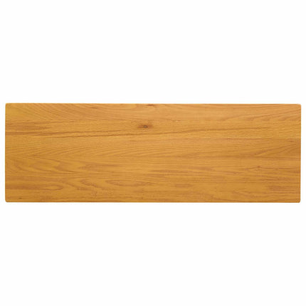 Spisebænk 95 x 32 x 45 cm Massivt Eg Træ Naturfarvet