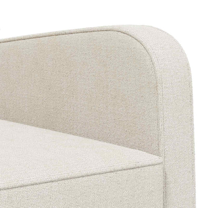 Lænestol Cremefarvet Chenille