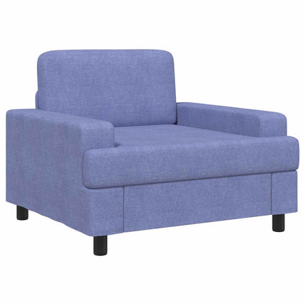Lænestol Jeans blå Stof