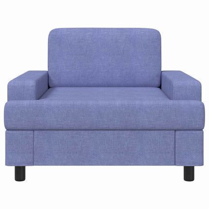 Lænestol Jeans blå Stof