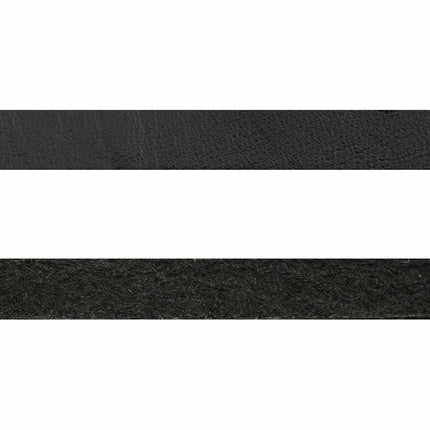 Læderrem Sort 1000 x 0,6 cm Læder