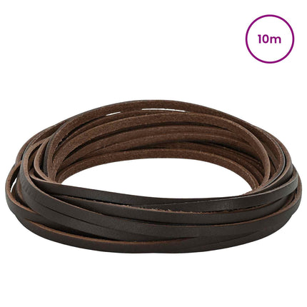 Læderrem Mørk Brun 1000 x 0,3 cm Læder