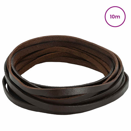 Læderrem Mørk Brun 1000 x 0,6 cm Læder