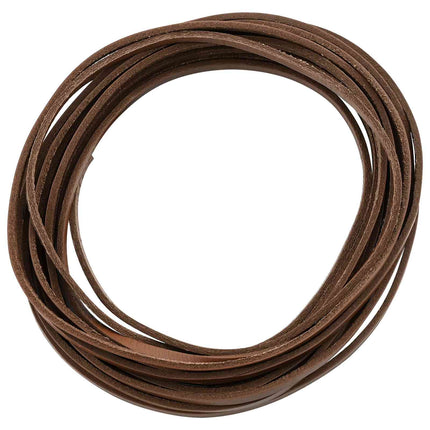 Læderrem Brun 500 x 0,4 cm Læder