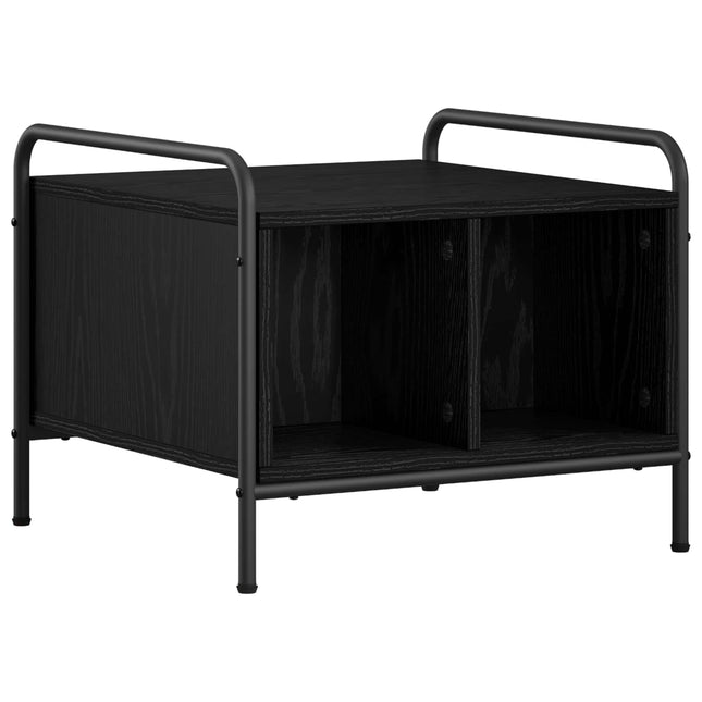 Sofabord Sort eg 50 x 49 x 41 cm Konstrueret træ