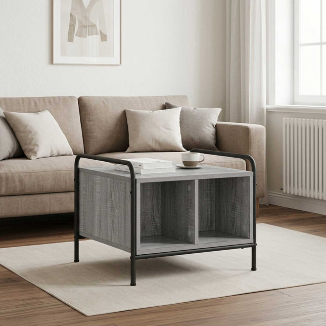 Sofabord Grå Sonoma 50 x 49 x 41 cm Konstrueret træ