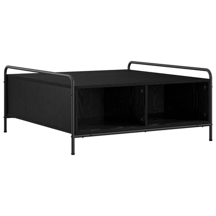 Sofabord Sort eg 90 x 90 x 41 cm Konstrueret træ